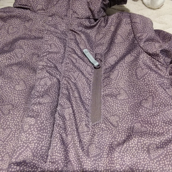 H&M heart pattern fleece-lined jacket - Picture 5 of 8